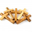 5 Large Olive Wood Crosses Pendants 3" Inches Hand Made Holy Land Jerusalem