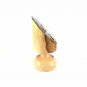 Pedestal Abalone Olive Wood Stand With Holy Family Metal Icon Holy Land