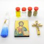 Blessing Set Holy Land Collection 7 Elements Water, Soil, Incense, Oil, Cross, I