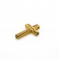 5 Olive Wood Medium Size Cross Pendants Hand Made Holy Land Jerusalem