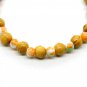 Olive Wood Bracelet 10 Pcs Lot Stretch With Metal Cross Hand Made Holy Land