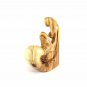 Olive Wood Holy Family Faceless Statue Hand Carved Holy Land Bethlehem