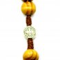 Holy Land Rosary Olive Wood Saint Benedict 17" Necklace Hand Made Jerusalem