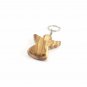 Olive Wood Key Chain Angel Key Ring Hand Carved in Bethlehem Holy Land