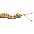 Olive Wood Greece Vintage Fish Kompoloi Hand Made Holy Land Jerusalem