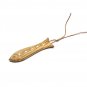 Olive Wood Greece Vintage Fish Kompoloi Hand Made Holy Land Jerusalem