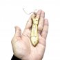 Olive Wood Greece Vintage Fish Kompoloi Hand Made Holy Land Jerusalem