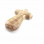 Holding Cross Comfort Cross 4.5" Olive Wood Hand Made Holy Land Jerusalem