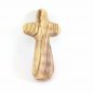 Holding Cross Comfort Cross 4.5" Olive Wood Hand Made Holy Land Jerusalem
