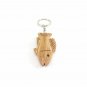 Olive Wood Key Chain Jesus Fish (Ichthys) Key Ring Hand Made Holy Land Bethlehem