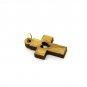 50 Pcs Olive Wood Cross Pendants Charms Heart Engraved Holy Land Jerusalem