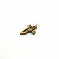 Olive Wood Jesus Name Cross Pendant Charm Hand Made Holyland Jerusalem