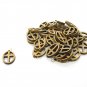 Olive Wood Cross Pendant Charm Hand Made Holyland Jerusalem