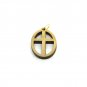 Olive Wood Cross Pendant Charm Hand Made Holyland Jerusalem