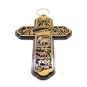 Olive Wood Noah's Ark Hanging Cross Hand Made Holy Land Jerusalem