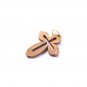 50 Pcs Olive Wood Cross Pendants Charms Hand Made Laser Cut Holy Land Jerusalem