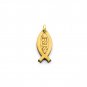 50 Pcs Olive Wood Jesus Fish Pendants Charms Laser Cut Hand Made Holy Land Jerusalem