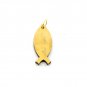 50 Pcs Olive Wood Jesus Fish Pendants Charms Laser Cut Hand Made Holy Land Jerusalem