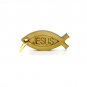 50 Pcs Olive Wood Jesus Fish Pendants Charms Laser Cut Hand Made Holy Land Jerusalem