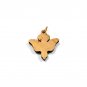 50 Pcs Olive Wood Pendants Charms Dove Of Peace Laser Cut Holy Land Jerusalem
