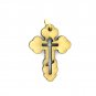 50 Pcs Olive Wood Cross Pendants Charms Orthodox Hand Made Holy Land Jerusalem