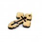 50 Pcs Olive Wood Cross Pendants Charms Orthodox Hand Made Holy Land Jerusalem