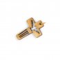 50 Pcs Olive Wood Cross Dove of Peace Pendants Charms Hand Made Holy Land Jerusalem