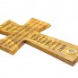 Olive Wood Lord's Prayer Wall Hanging Cross Hand Made Holy Land Jerusalem