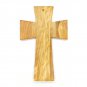 Olive Wood Lord's Prayer Wall Hanging Cross Hand Made Holy Land Jerusalem