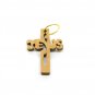 50 Pcs Olive Wood Cross Pendant 'JESUS Name' Hand Made Holy Land Jerusalem