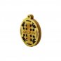 50 Pcs Of Olive Wood Jerusalem Cross Pendants Hand Made Holy Land Jerusalem