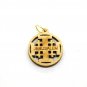 50 Pcs Of Olive Wood Jerusalem Cross Pendants Hand Made Holy Land Jerusalem