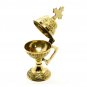 Incense Burner Brass 4 Inches Cone Charcoal Burner Holy Land Jerusalem