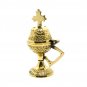 Incense Burner Brass 4 Inches Cone Charcoal Burner Holy Land Jerusalem