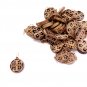 300 Pcs Of Olive Wood Jerusalem Cross Pendants Charms Hand Made Holy Land Jerusa