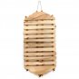 Olive Wood Ten Commandments Plaque Wall Hanging Laser Engraved Jerusalem