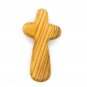 20 Pcs Olive Wood Holding Crosses Comfort Crosses 4.5" Hand Made Jerusalem