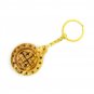 Olive Wood Jerusalem Cross Keychain Keyring Hand Carved Holyland Jerusalem