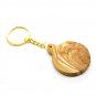 Olive Wood Jerusalem Cross Keychain Keyring Hand Carved Holyland Jerusalem