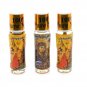 Set of 3 Anointing Oil Roll-On Bottles 100% Pure Hand Made Holy Land Jerusalem