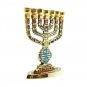 Menorah Candle Holder Jewish Hanukkah 7 Branched Holy Land Jerusalem