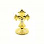 Metal Cross With Stand Crucifix Car Ornament Holy Land Jerusalem