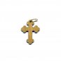 50 Pcs Small Olive Wood Crosses Pendants Hand Made Holy Land Jerusalem