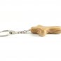 Olive Wood Hand Holding Comfort Cross Key Chain Key Ring Hand Made Holy Land