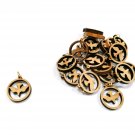 Dove Of Peace Pendants Charms 50 Pcs Olive Wood Laser Cut Holy Land Jerusalem