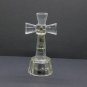 Crystal Glass Cross Crucifix With RGB Led Light Holy Land Jerusalem