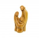 Olive Wood Holy Family Faceless Statue Hand Carved Holy Land Jerusalem