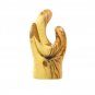 Olive Wood Holy Family Faceless Statue Hand Carved Holy Land Jerusalem