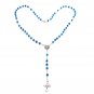 12 Catholic Rosary Crystal Beads Prayer Cross Crucifix From Jerusalem Holy Land