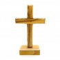 Olive Wood Table Cross With Stand 5.4 Inches Hand Made Holy Land Jerusalem
